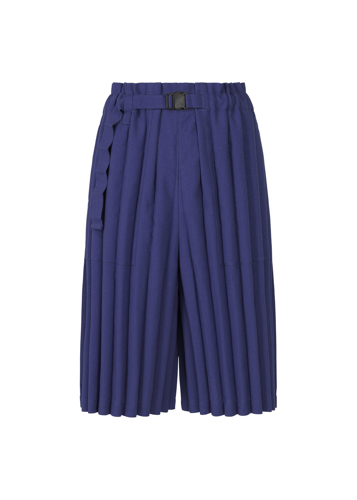 RIPPLE PLEATS、ウィメンズ_パンツ、ブルー