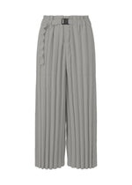 RIPPLE PLEATS、ウィメンズ_パンツ、グレー