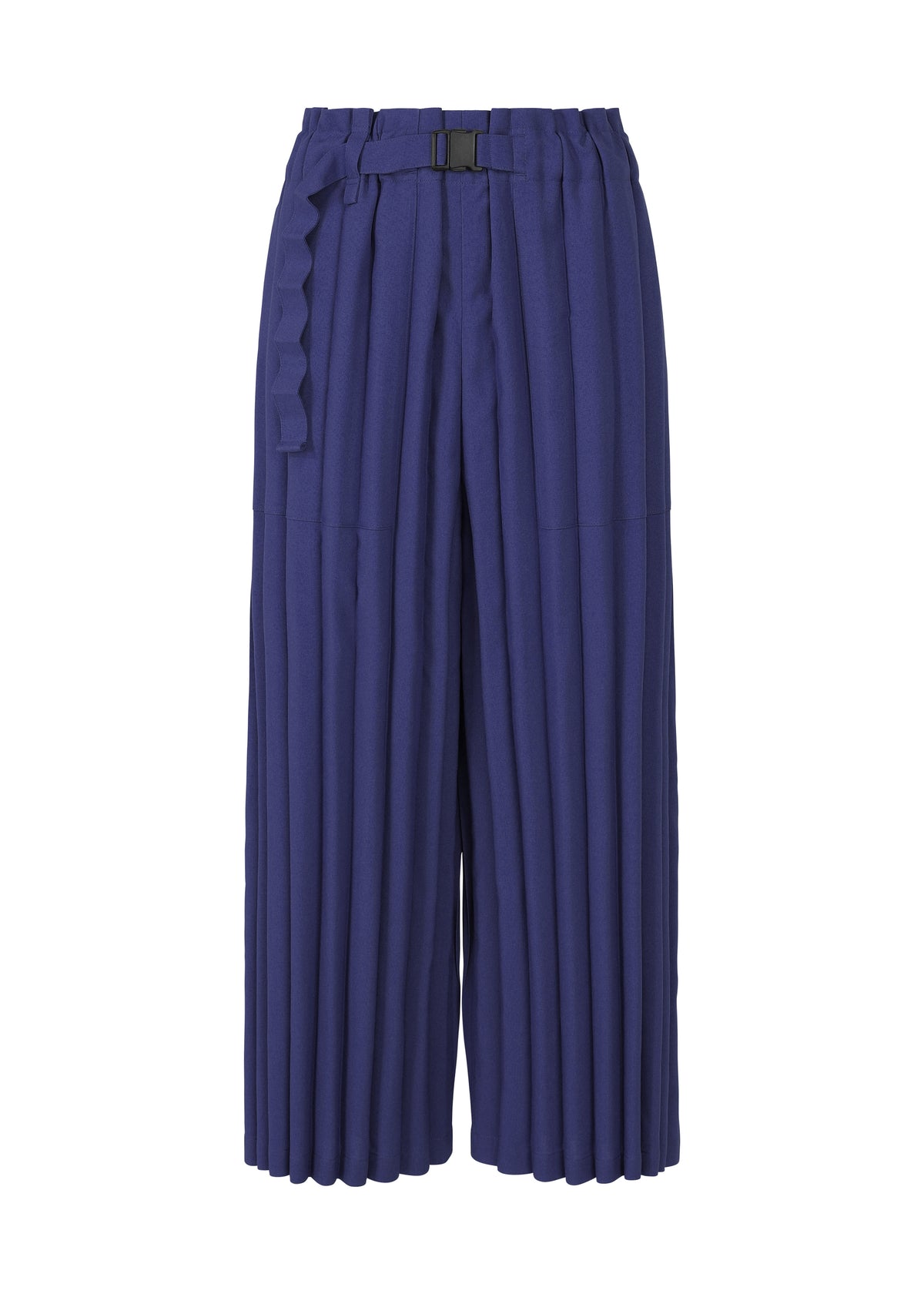 RIPPLE PLEATS、ウィメンズ_パンツ、ブルー