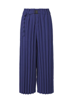 RIPPLE PLEATS、ウィメンズ_パンツ、ブルー