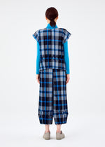 TARTAN CHECK PLEATS、ウィメンズ_パンツ、着用画像2