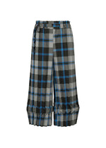 TARTAN CHECK PLEATS
