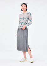 SUEDE LIKE PLEATS BOTTOM、ウィメンズ_スカート、着用画像1