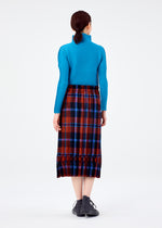 TARTAN CHECK PLEATS、ウィメンズ_スカート、着用画像2