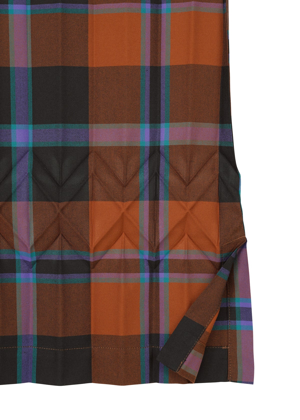 TARTAN CHECK PLEATS、ウィメンズ_スカート、ディテール画像3