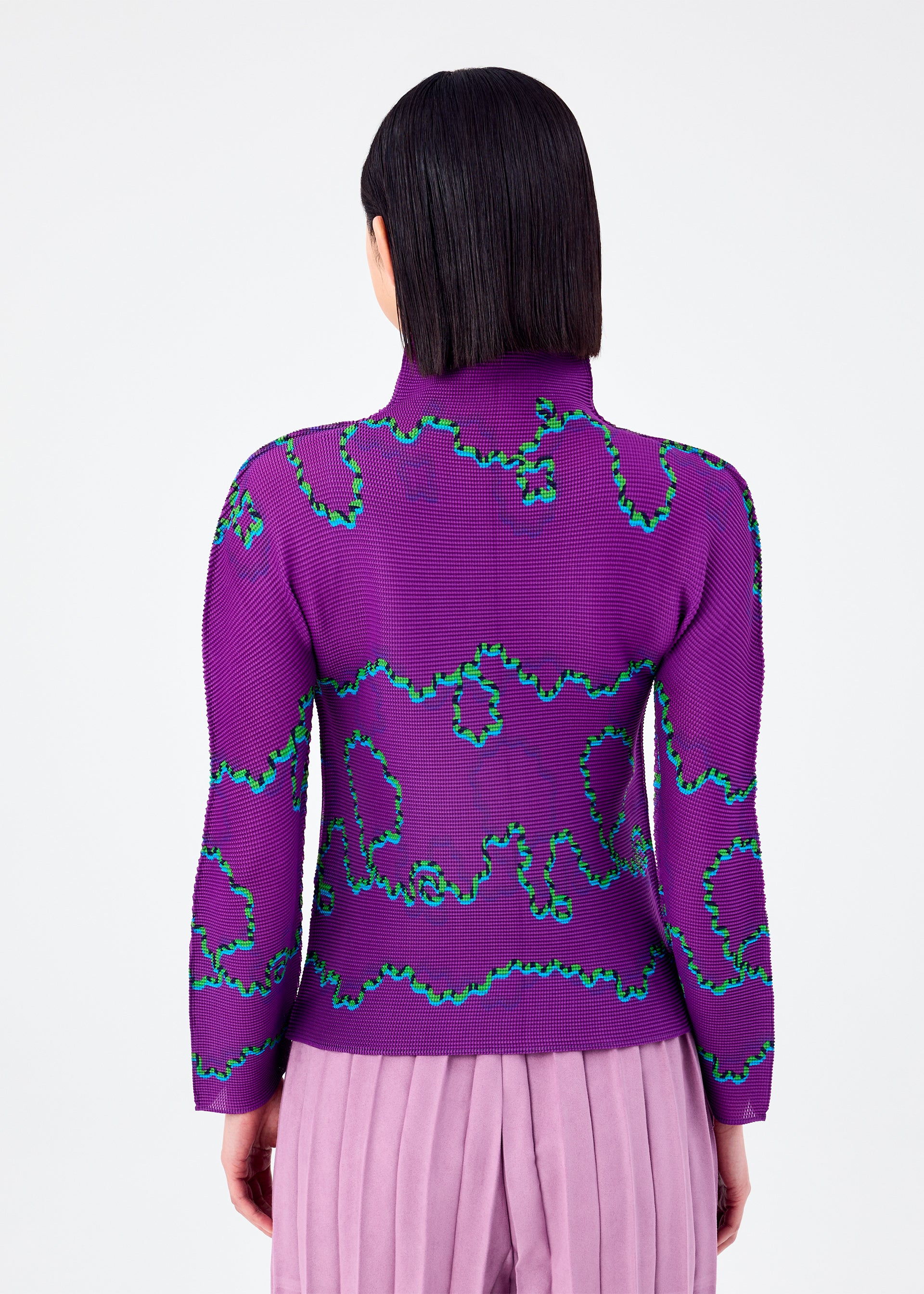 FROGGING KNIT YARN、ウィメンズ_トップス_トップ、着用画像2