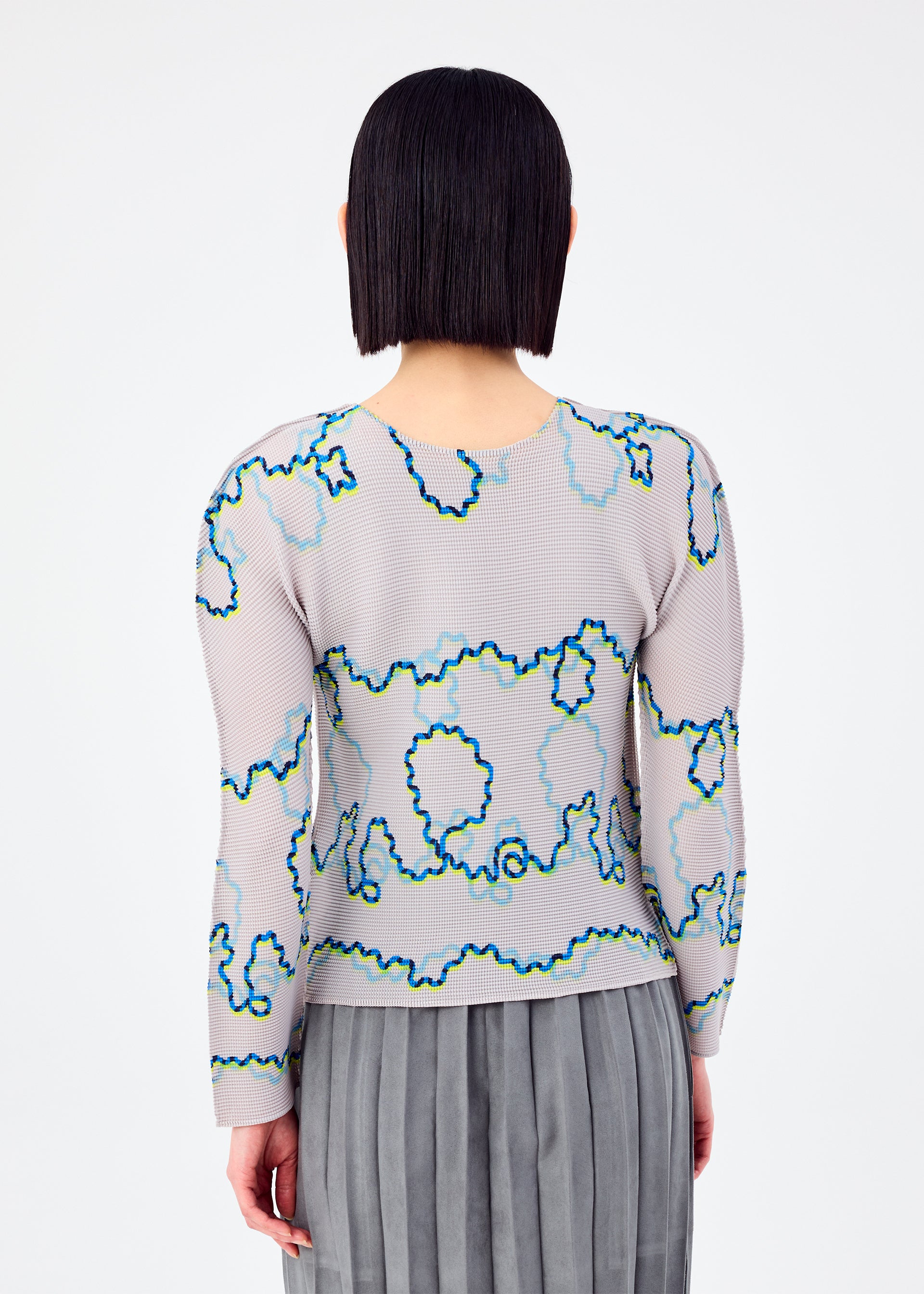 FROGGING KNIT YARN、ウィメンズ_トップス_トップ、着用画像2