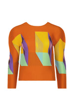 CUBE、ウィメンズ_トップス_トップ、オレンジ