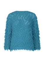 SHAGGY PLEATS、ウィメンズ_トップス_トップ、ブルー