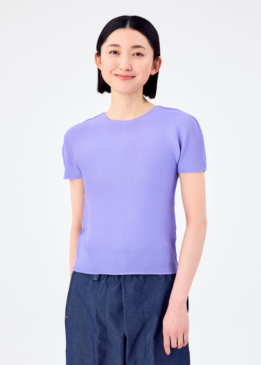 STRETCH PLEATS 1、ウィメンズ_トップス_トップ、着用画像1