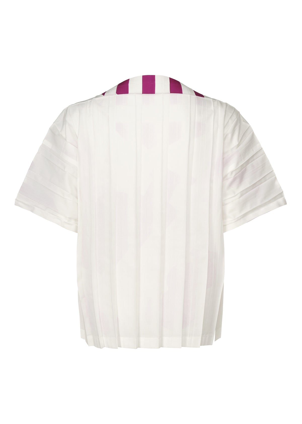 BOTTLE PLEATS SHIRT、ウィメンズ_トップス_トップ、ディテール画像1