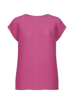 SQUARE STRETCH PLEATS、ウィメンズ_トップス_トップ、ピンク