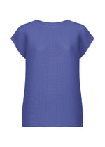 SQUARE STRETCH PLEATS、ウィメンズ_トップス_トップ、ブルー