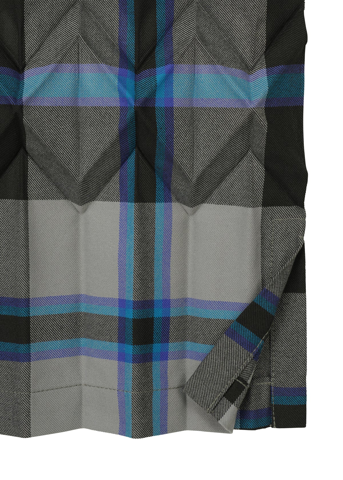 TARTAN CHECK PLEATS、ウィメンズ_トップス_トップ、ディテール画像3