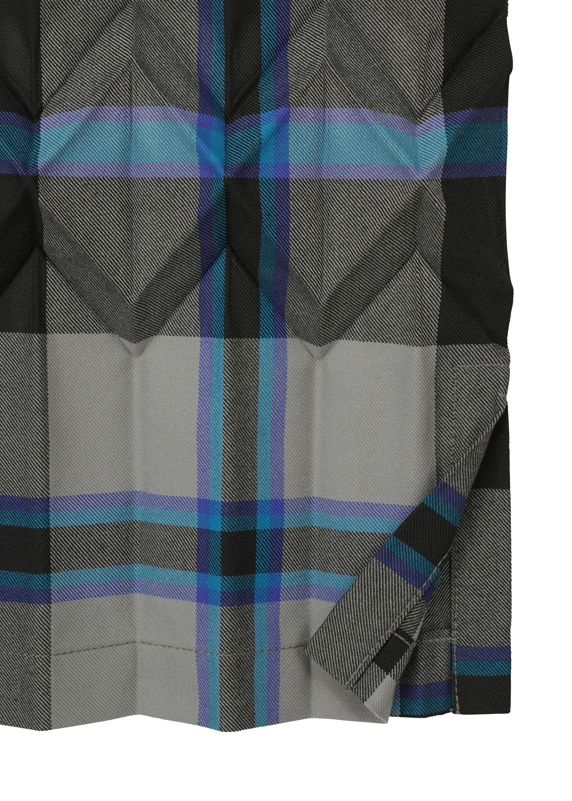 TARTAN CHECK PLEATS、ウィメンズ_トップス_トップ、ディテール画像3