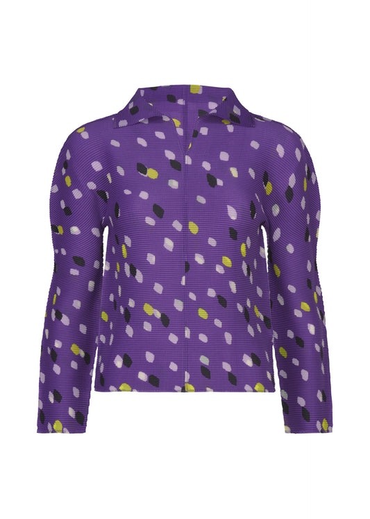 TIME DOTS、ウィメンズ_トップス_トップ、パープル