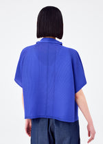 SQUARE STRETCH PLEATS、ウィメンズ_トップス_カーディガン、着用画像2