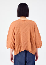 ZIG ZAG SEE-THROUGH CREPE、ウィメンズ_トップス_カーディガン、着用画像2