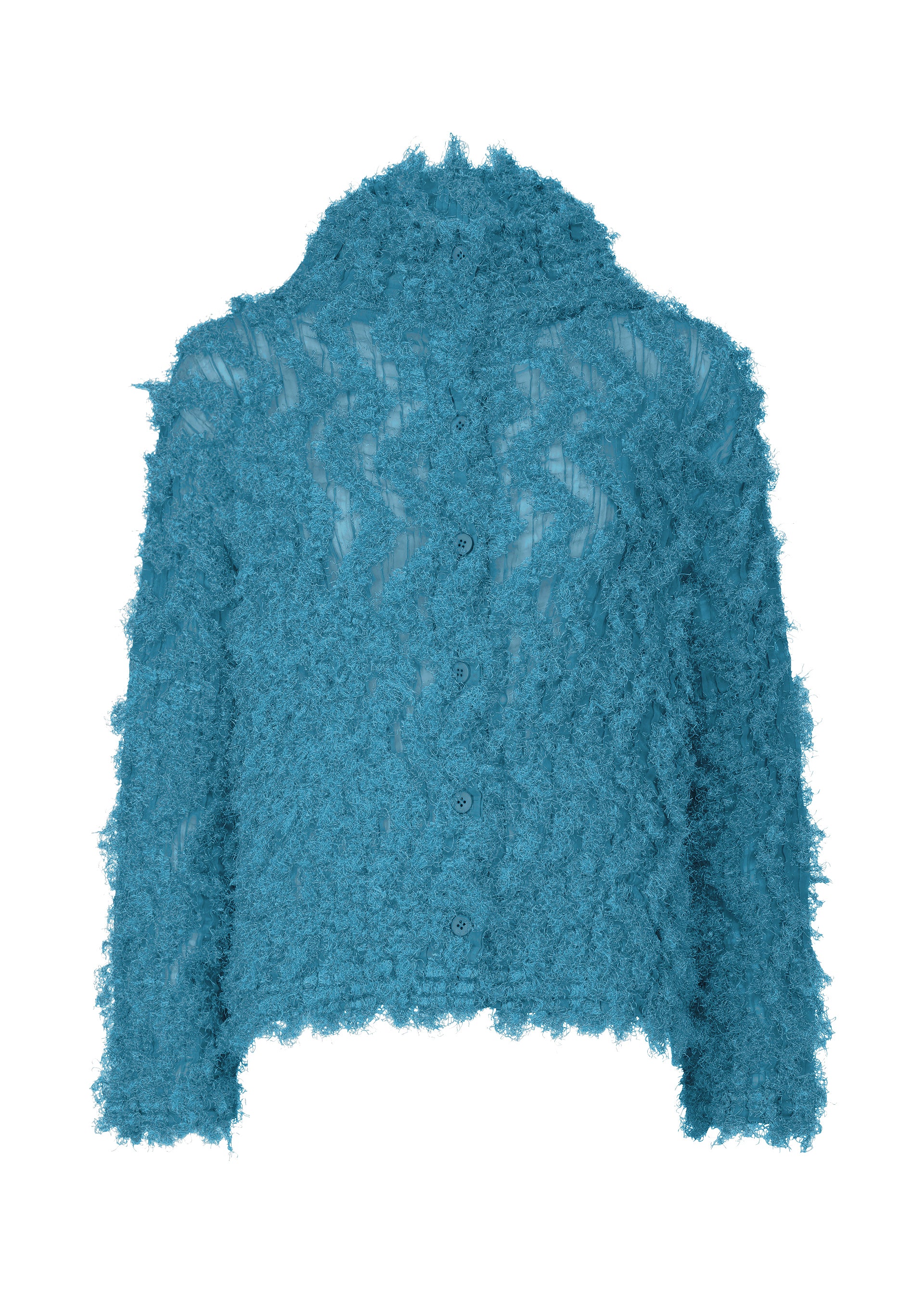 【新品】11月新作 SHAGGY PLEATS ハイネック長袖カーディガン SHAGGY PLEATS – isseymiyake.com