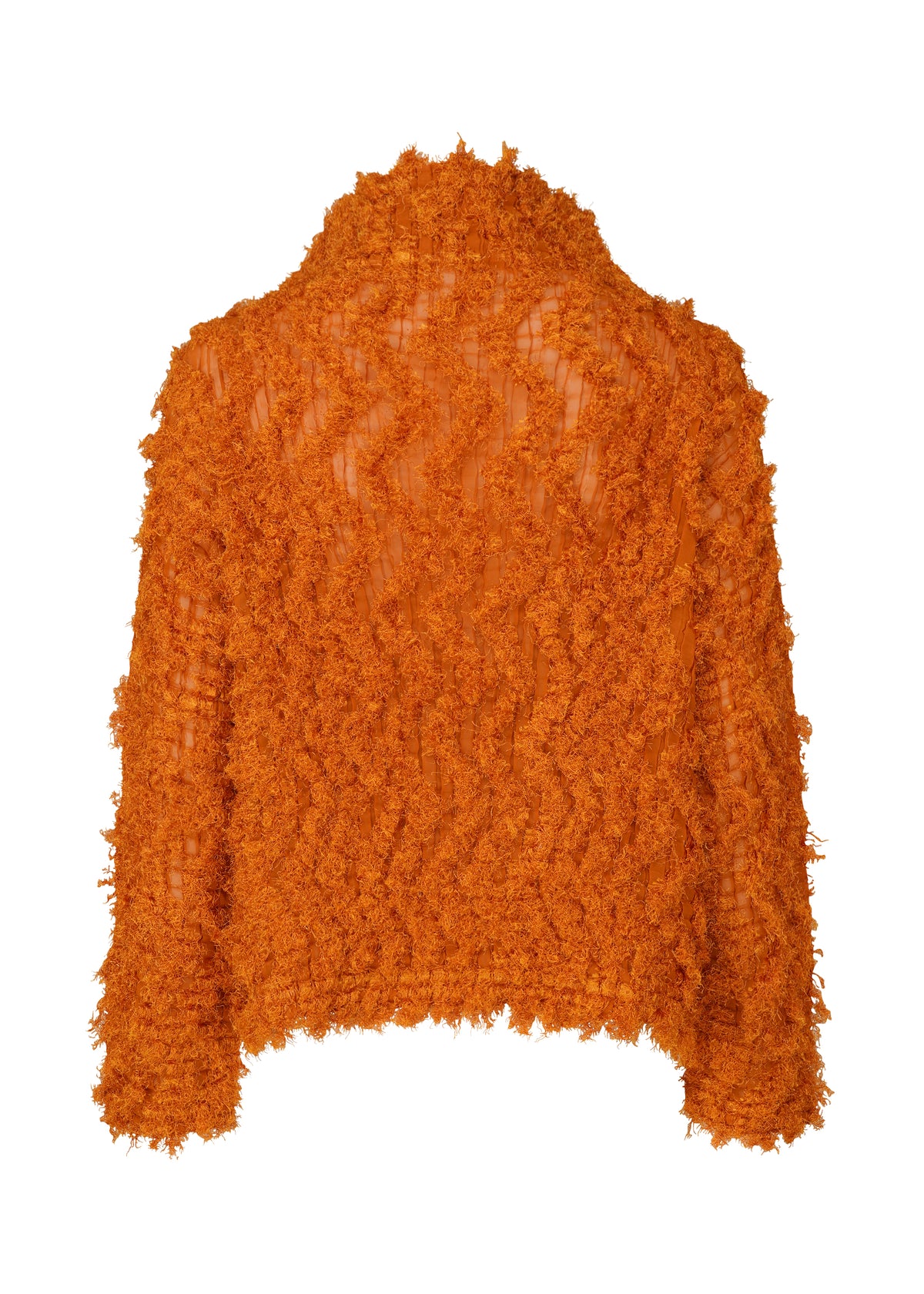 SHAGGY PLEATS、ウィメンズ_トップス_カーディガン、ディテール画像1