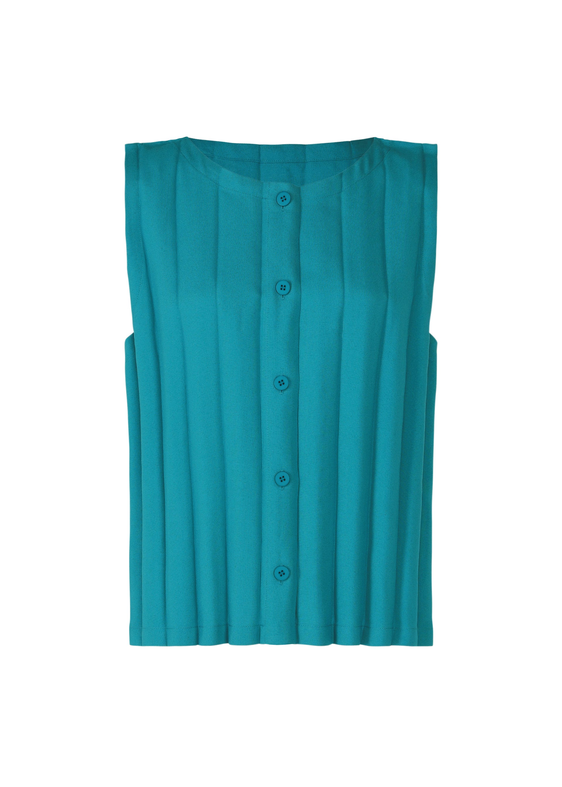 RIPPLE PLEATS、ウィメンズ_トップス_トップ、ブルー