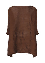 TWIST SEE-THROUGH CREPE、ウィメンズ_トップス_チュニック、ディテール画像1