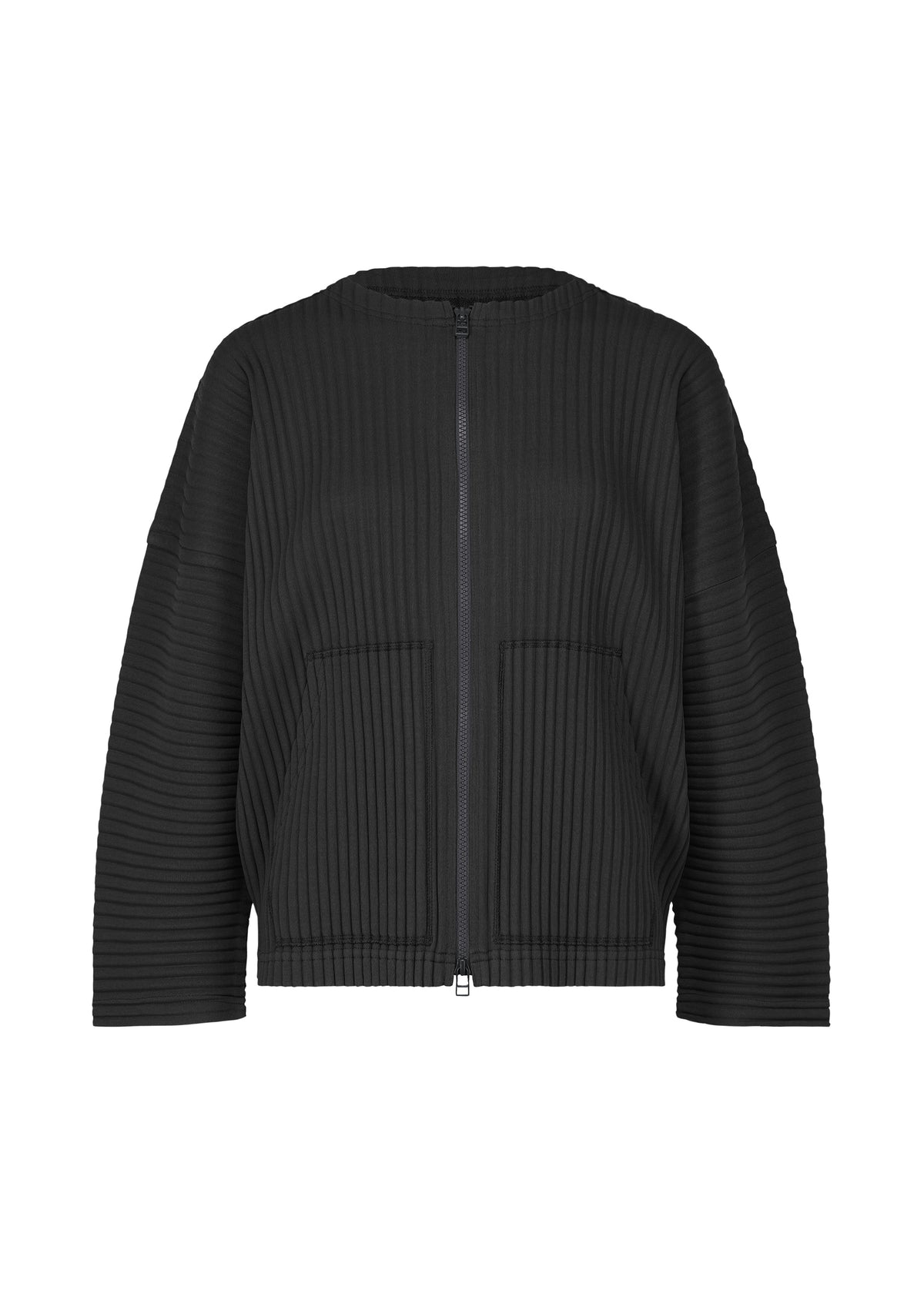 SWEATS PLEATS、ウィメンズ_ジャケット&コート_ジャケット＆ブルゾン、ブラック