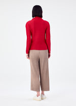 CORDUROY PLEATS、ウィメンズ_パンツ、着用画像2