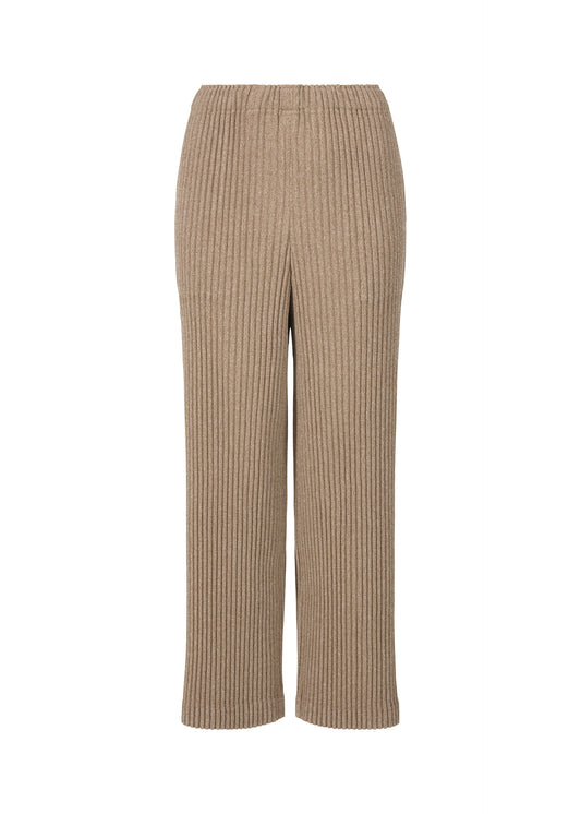 CORDUROY PLEATS、ウィメンズ_パンツ、ベージュ