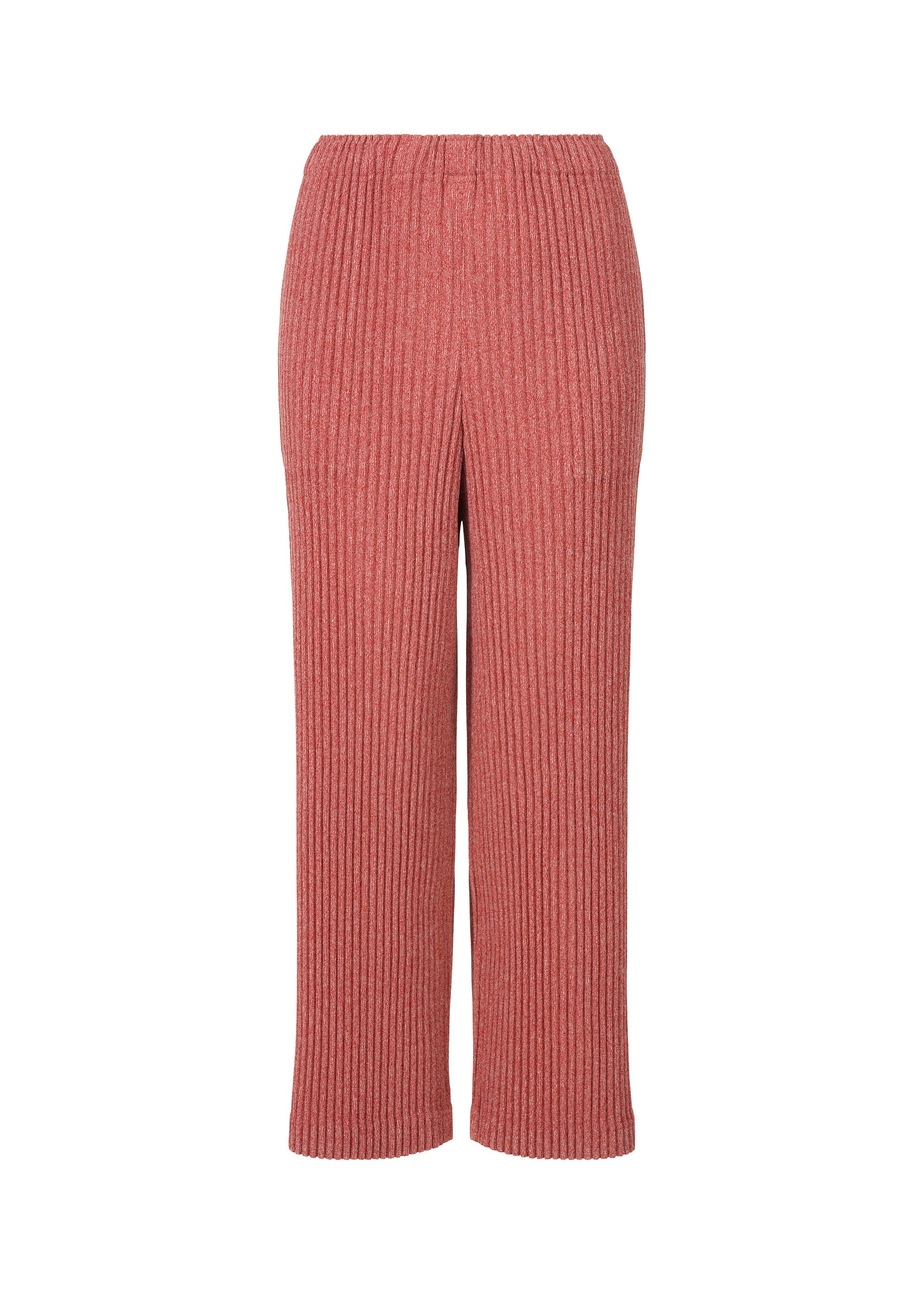 CORDUROY PLEATS、ウィメンズ_パンツ、レッド