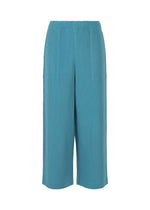 WARM PLEATS、ウィメンズ_パンツ、ブルー