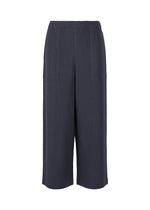 WARM PLEATS、ウィメンズ_パンツ、ネイビー