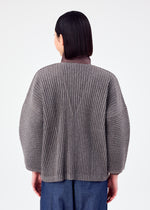 CORDUROY PLEATS、ウィメンズ_トップス_カーディガン、着用画像2