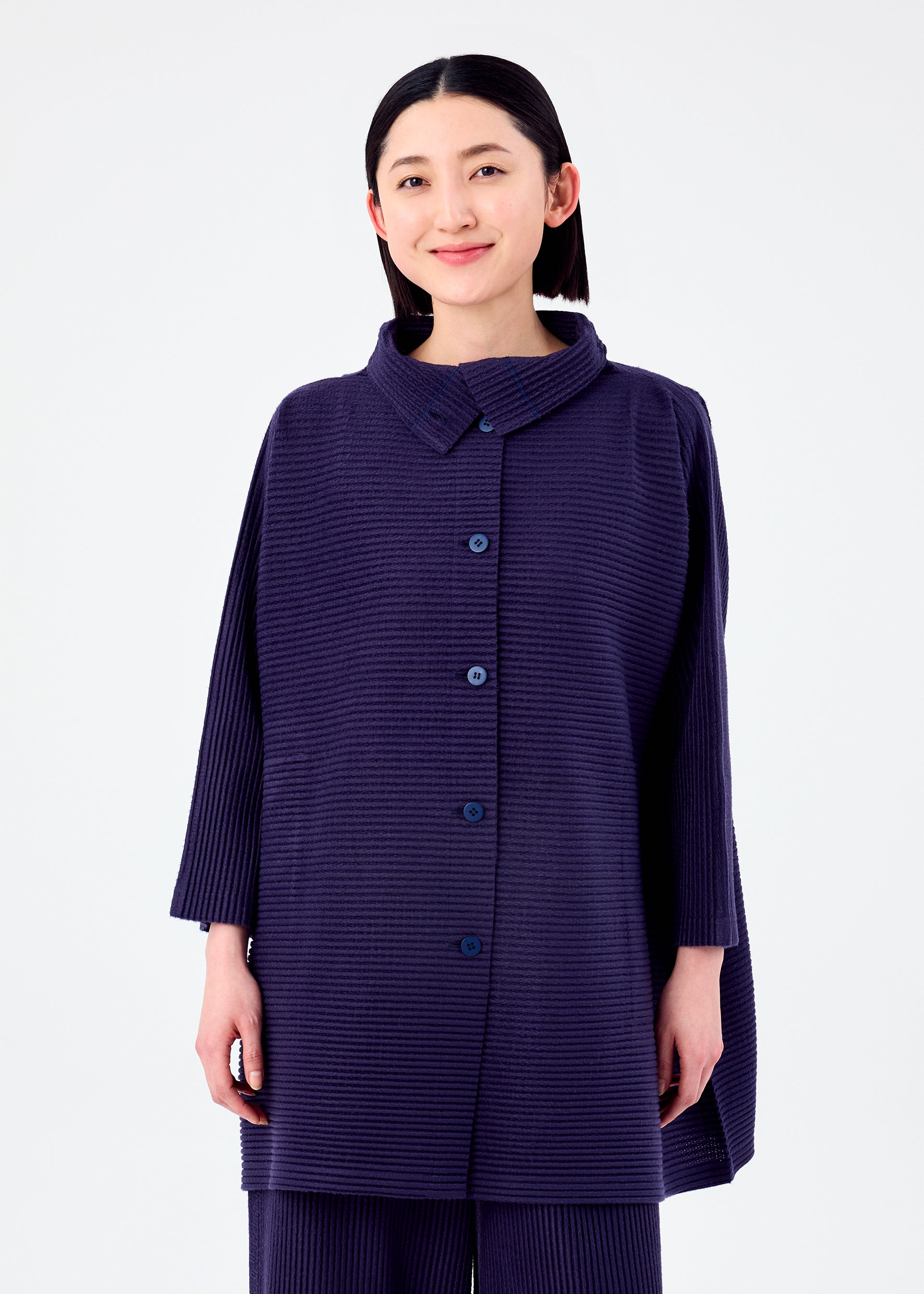 WARM PLEATS、ウィメンズ_トップス_カーディガン、着用画像1