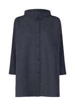 WARM PLEATS、ウィメンズ_トップス_カーディガン、ネイビー