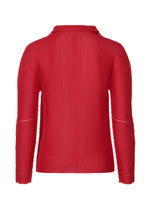 KNIT STRETCH PLEATS 1、ウィメンズ_トップス_カーディガン、ディテール画像1