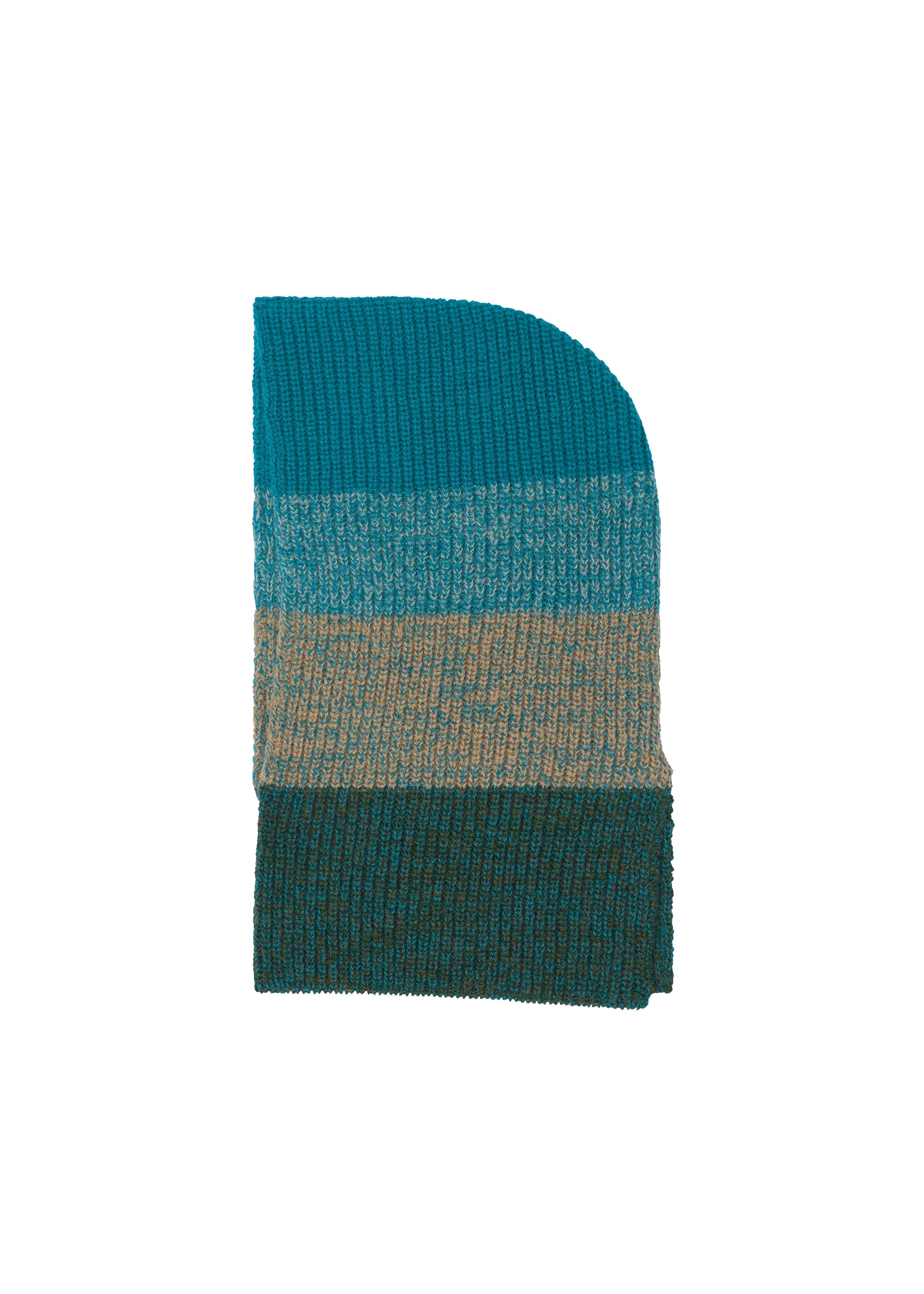 MIX YARN KNIT ACCESSORY、アクセサリー&その他_帽子、ブルー
