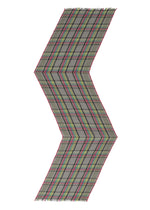 CHECK PLEATS STOLE、アクセサリー&その他_ストール、ディテール画像2