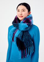 TARTAN CHECK WOOL STOLE、アクセサリー&その他_ストール、着用画像1