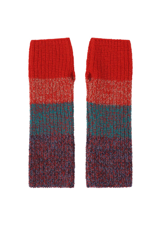 MIX YARN KNIT ACCESSORY、アクセサリー&その他_その他、レッド