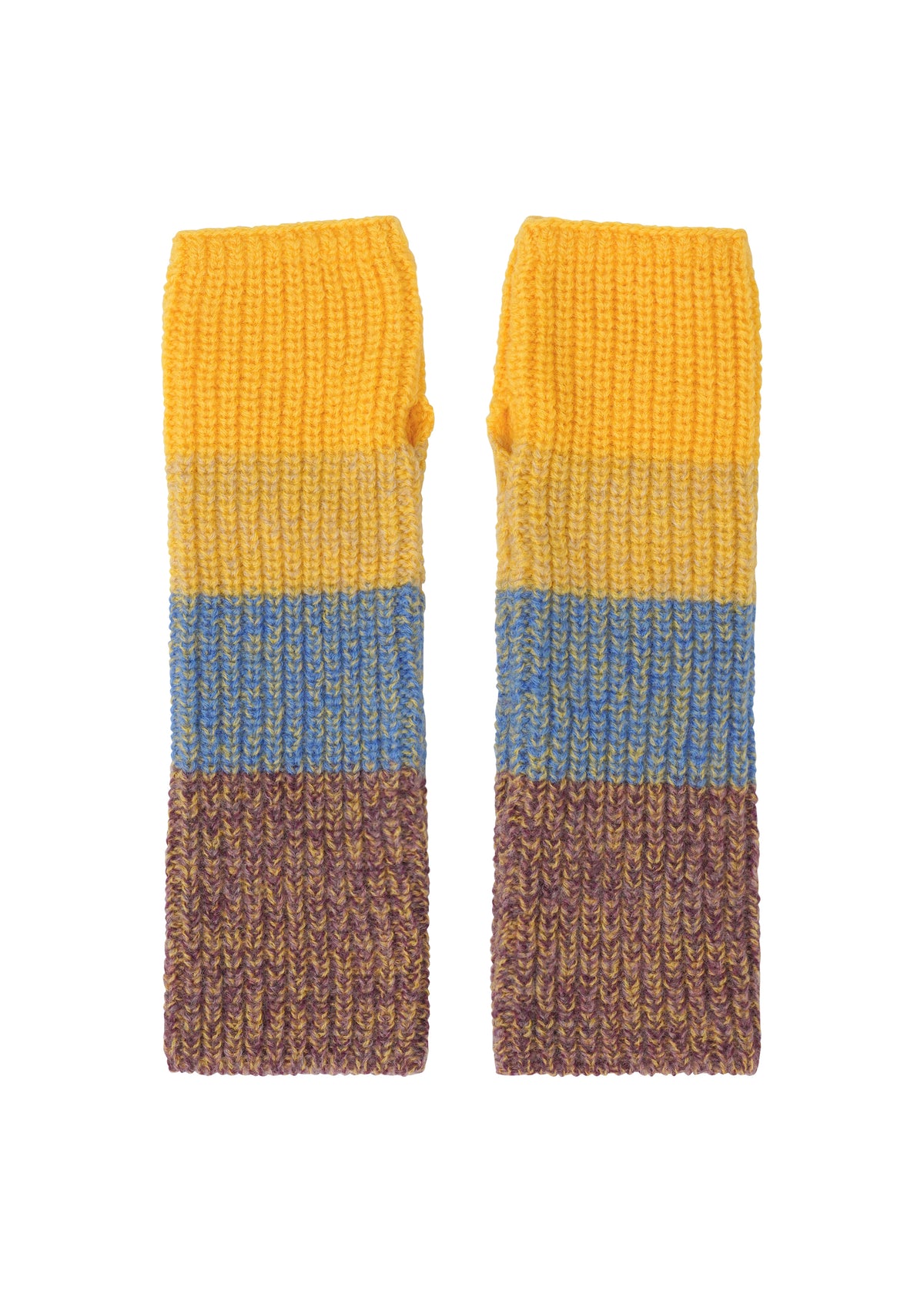 MIX YARN KNIT ACCESSORY、アクセサリー&その他_その他、イエロー