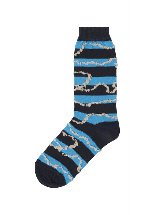 FROGGING KNIT YARN SOCKS、アクセサリー&その他_レッグウェア&シューズ、ブルー