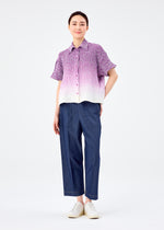 GRADATION GINGHAM CHECK CAULIFLOWER、ウィメンズ_トップス_トップ、着用画像3