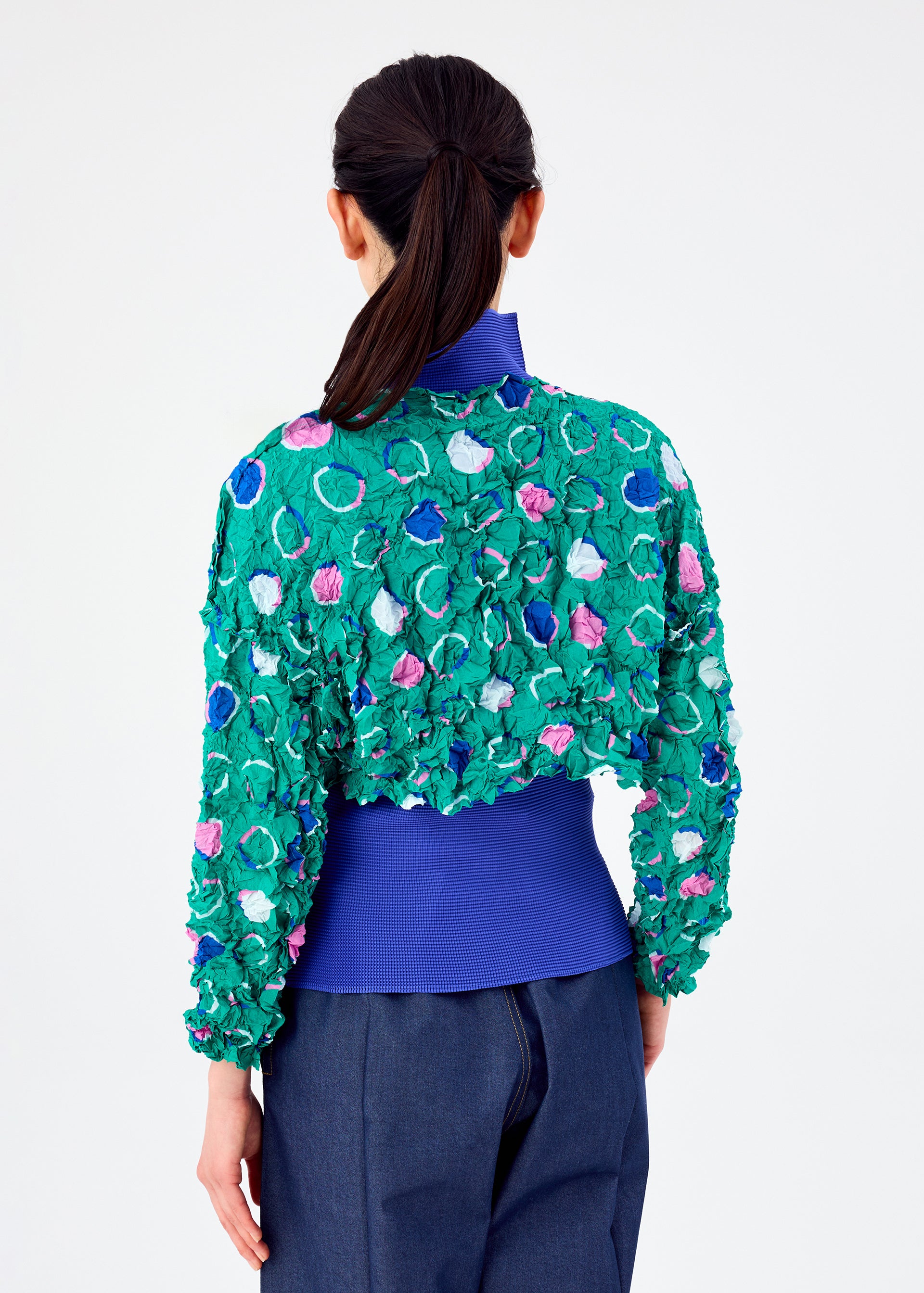イッセイミヤケ ニット トップス トゲトゲ ２ issey miyake 40/2 JERSEY STITCH – ISSEY MIYAKE ONLINE STORE