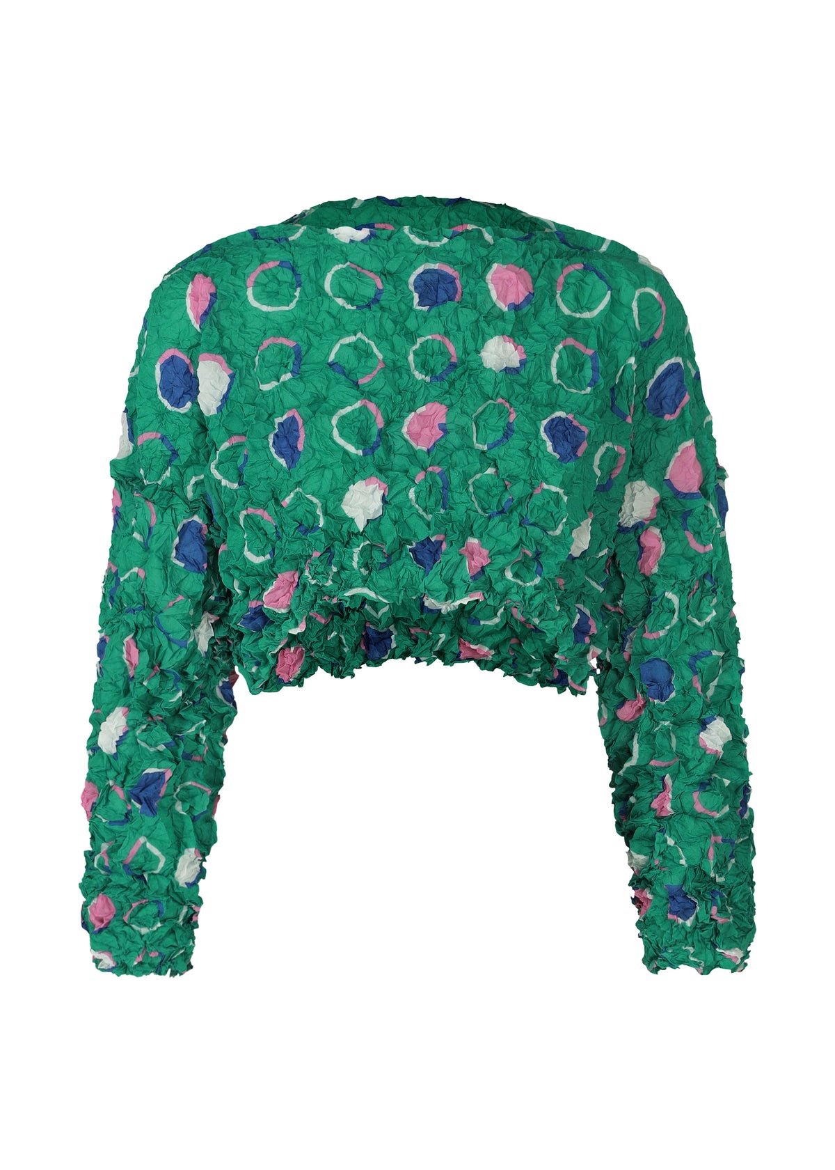 TIME CIRCLE MERINGUE TOP、ウィメンズ_トップス_トップ、グリーン
