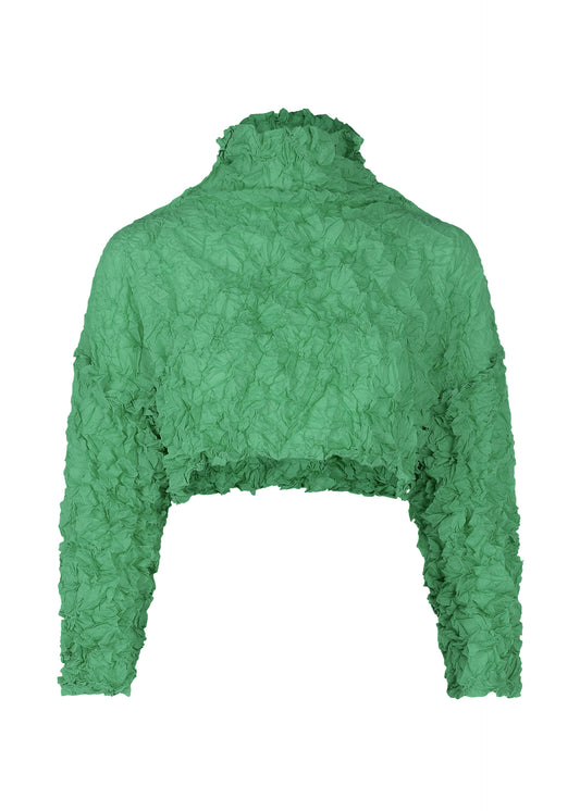 MERINGUE TOP、ウィメンズ_トップス_トップ、グリーン