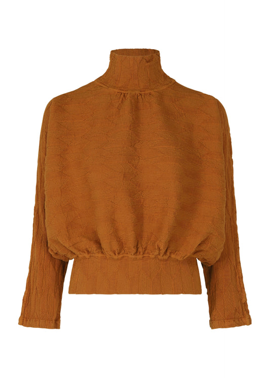 KNIT LIKE CLOTH、ウィメンズ_トップス_トップ、オレンジ