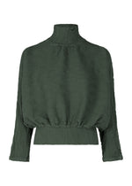 KNIT LIKE CLOTH、ウィメンズ_トップス_トップ、カーキ