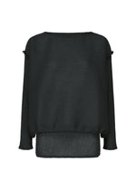 BALLOON SEE-THROUGH CREPE