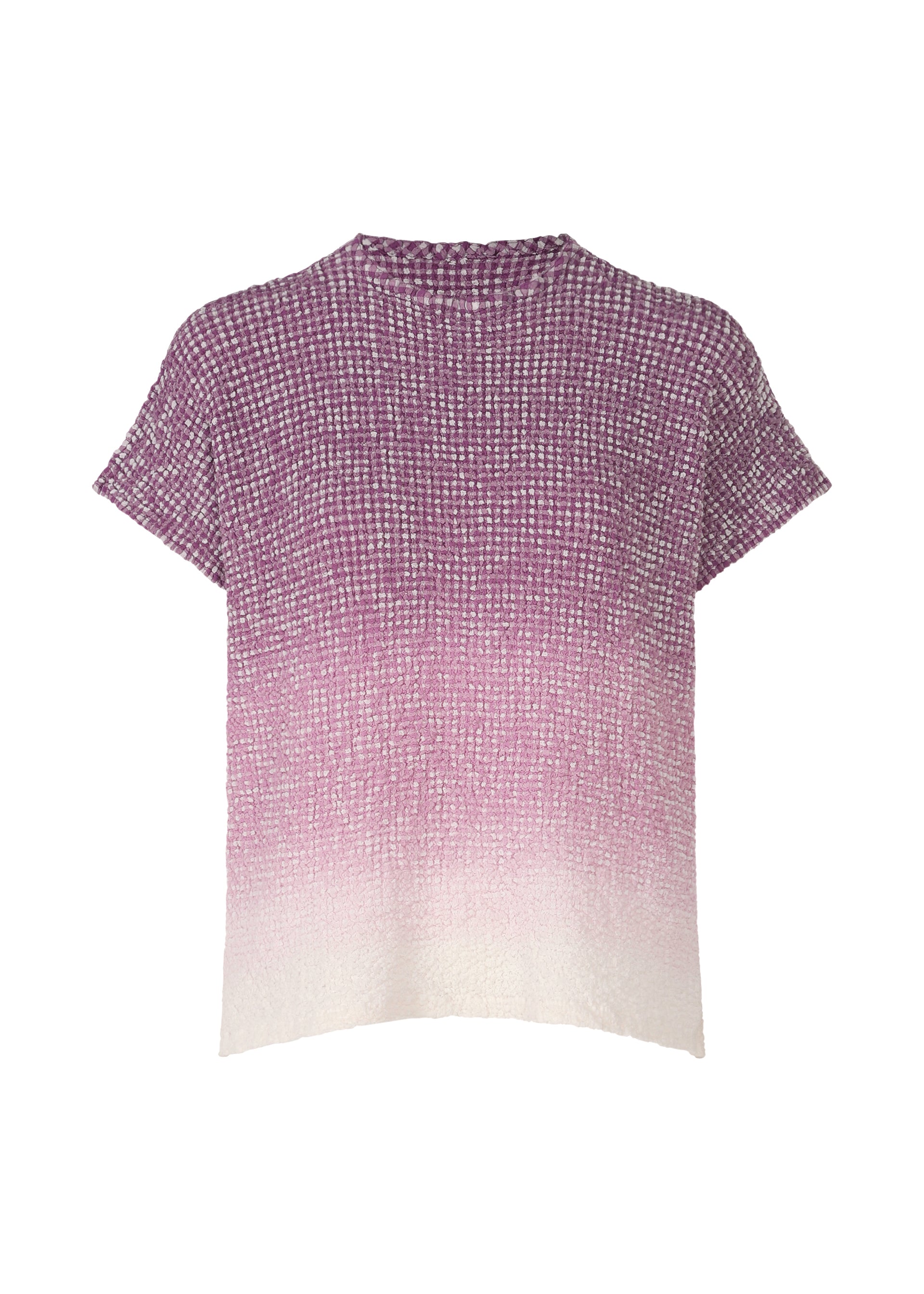 GRADATION GINGHAM CHECK CAULIFLOWER – isseymiyake.com